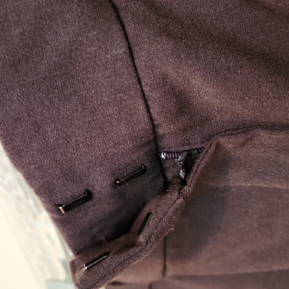 New York & Co size 16P wide leg brown trousers - Picture 2 of 2